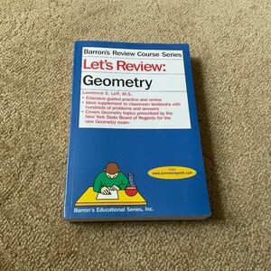 BARRON’S  let’s review new GEOMETRY book
